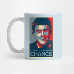 Lloyd Christmas Chance Poster Mug